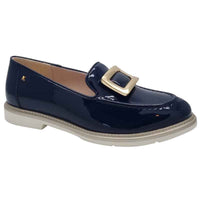 Kate Appleby Womens NAVY / 3UK Kate Appleby Navy Patent Loafer - Croxton