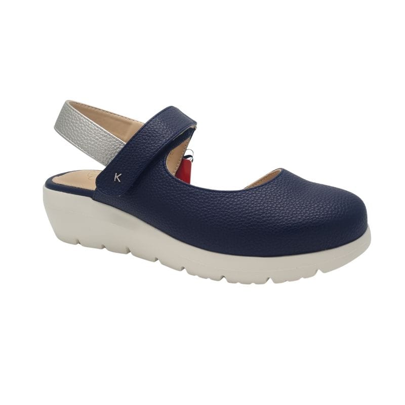 Kate Appleby Womens NAVY / 3UK Kate Appleby Womens Navy Low Dressy Wedge Shoe - Wootton