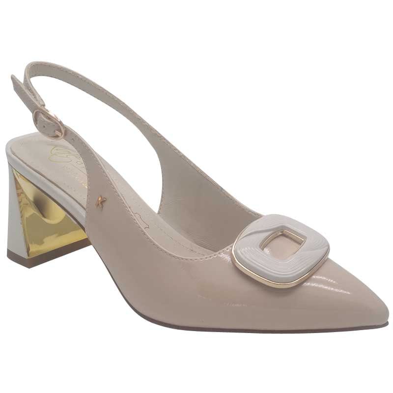 Kate Appleby Womens NUDE / 3UK Kate Appleby Womens Nude High Heel Slingback Shoe - Biscar