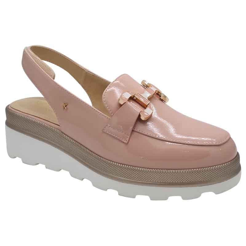Kate Appleby Womens PINK / 3UK Kate Appleby Womens Blush Pink Low Wedge Slingback Shoe - Hawkfield