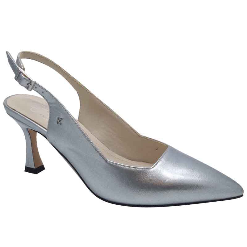 Kate Appleby Womens SILVER / 3UK Kate Appleby Womens Silver Slingback High Heel - Denham