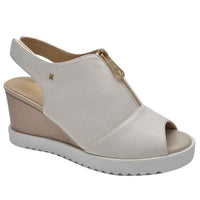Kate Appleby Womens WHITE / 3UK Kate Appleby Womens White Dressy Wedge Shoe - Burgate