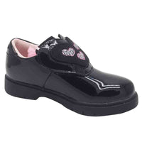 Lelli Kelly Kids Lellikelly Girls Black Eloise School Shoe - LK8944