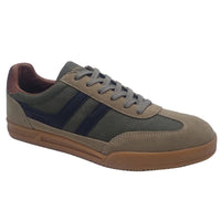 Lloyd & Pryce Mens GREEN / 7UK Tommy Bowe Mens Khaki Green Shoe By Lloyd & Pryce - Zazi