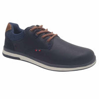 Lloyd & Pryce Mens NAVY / 7UK Tommy Bowe Mens Lace Up Navy Trainer By Lloyd & Pryce - Burger