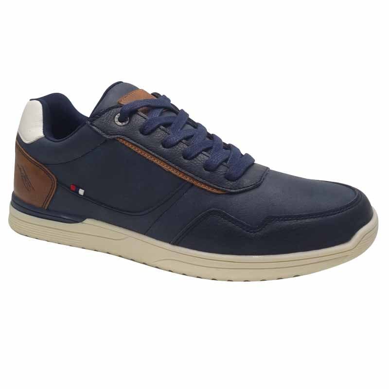 Lloyd & Pryce Mens NAVY / 7UK Tommy Bowe Mens Navy Lace Up Trainer By Lloyd & Pryce -  Twenty Four