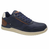 Lloyd & Pryce Mens NAVY / 7UK Tommy Bowe Mens Navy Lace Up Trainer By Lloyd & Pryce -  Twenty Four