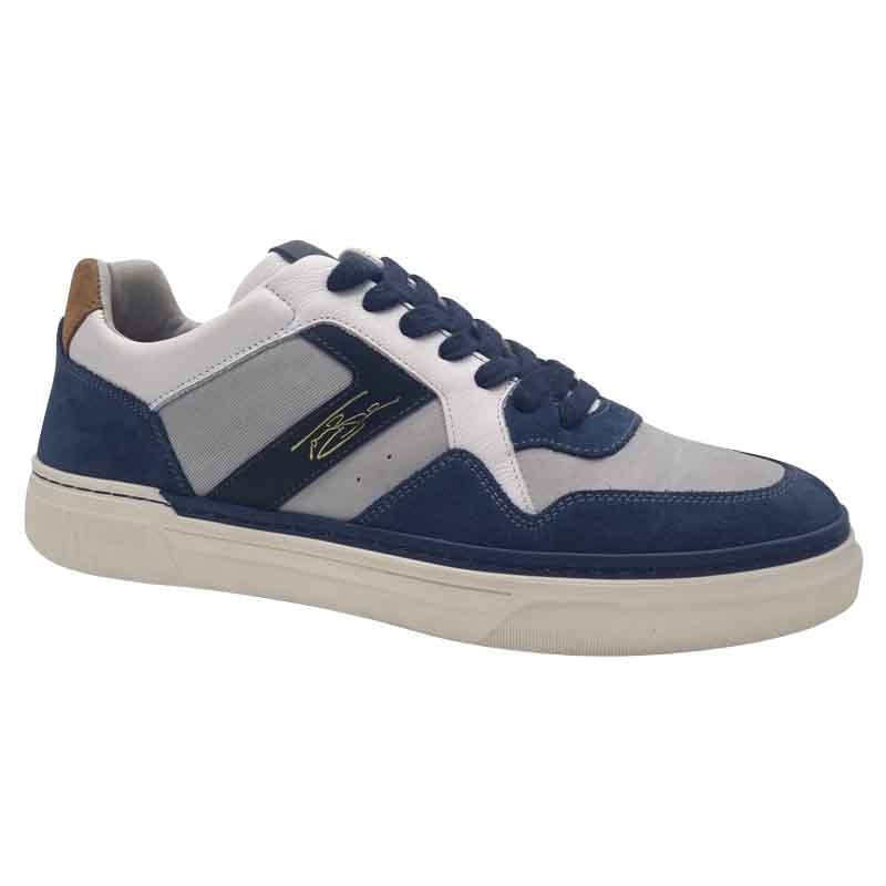 Lloyd & Pryce Mens NAVY / 7UK Tommy Bowe Mens Navy Leather Shoe - Brache By Lloyd & Pryce