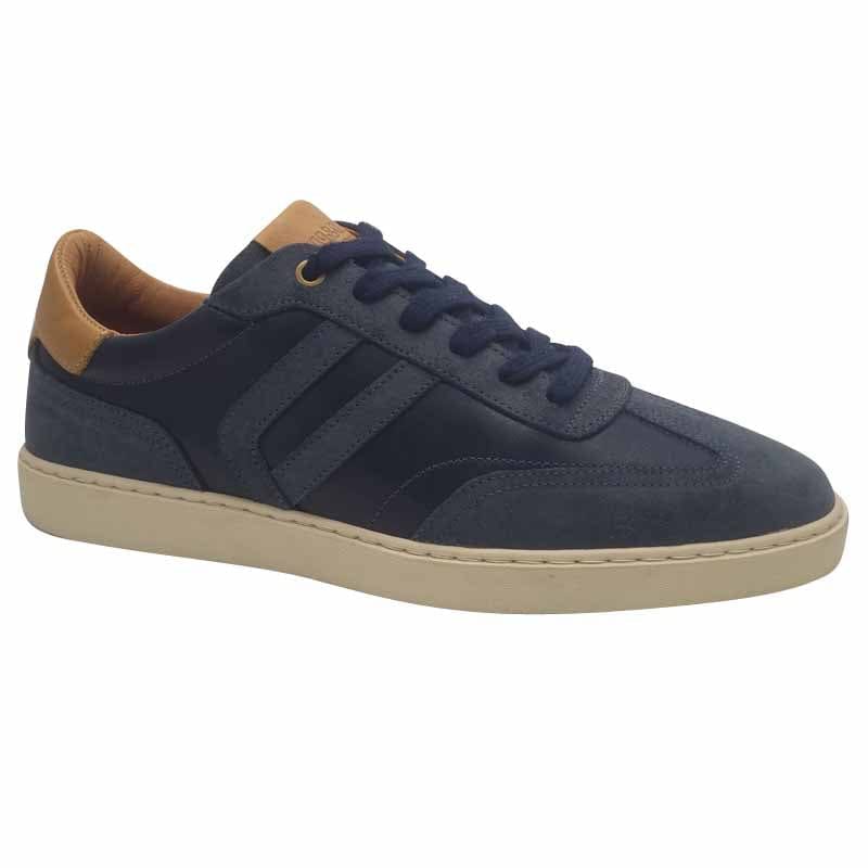 Lloyd & Pryce Mens NAVY / 7UK Tommy Bowe Navy Lace Up Trainer By Lloyd & Pryce -  Tizzano