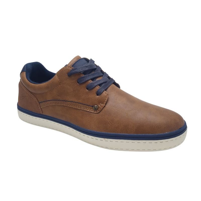 Lloyd & Pryce Mens TAN / 7UK Tommy Bowe Laced Mens Tan Shoe By Lloyd & Pryce - Nuno