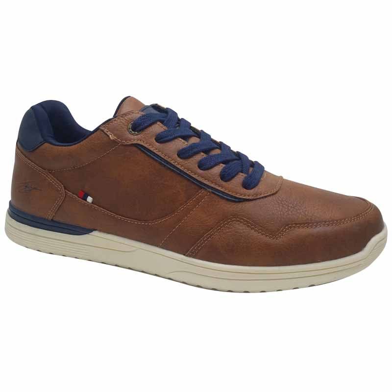 Lloyd & Pryce Mens TAN / 7UK Tommy Bowe Mens Tan Lace Up Trainer By Lloyd & Pryce -  Twenty Four