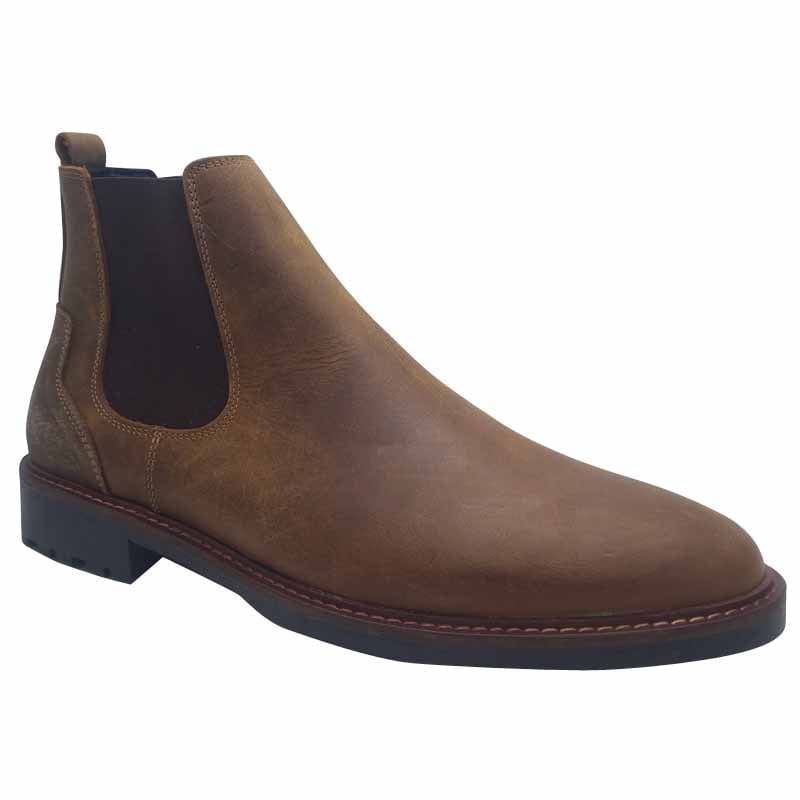 Lloyd & Pryce Mens TAN / 7UK Tommy Bowe Mens Tan Leather Chelsea Boot By Lloyd & Pryce - Craven
