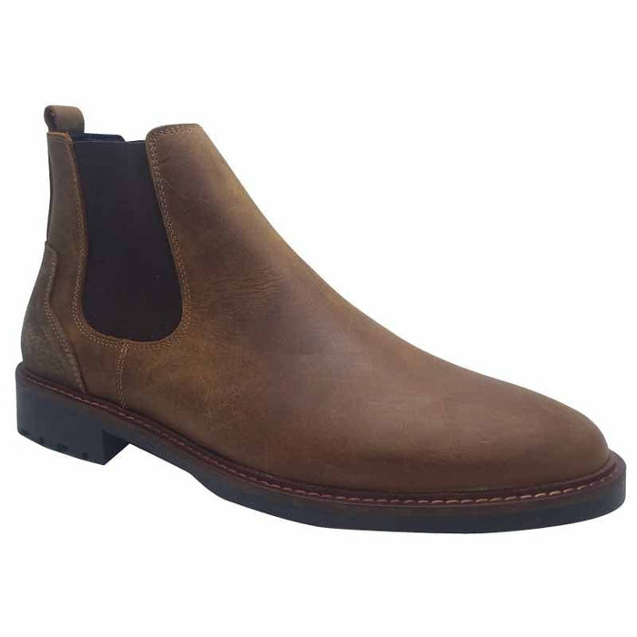 Lloyd & Pryce Mens TAN / 7UK Tommy Bowe Mens Tan Leather Chelsea Boot By Lloyd & Pryce - Craven