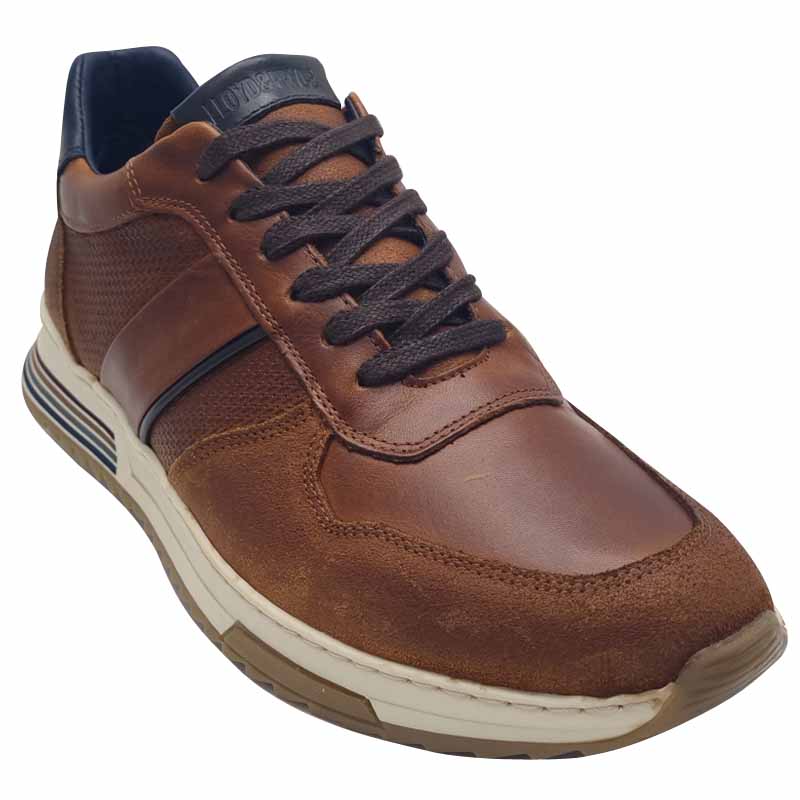 Lloyd & Pryce Mens TAN / 7UK Tommy Bowe Tan Leather Shoe By Lyoyd & Pryce - Deaves