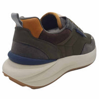 Lloyd & Pryce Mens Tommy Bowe Mens Green Lace Up Trainer By Lloyd & Pryce - Thirteen