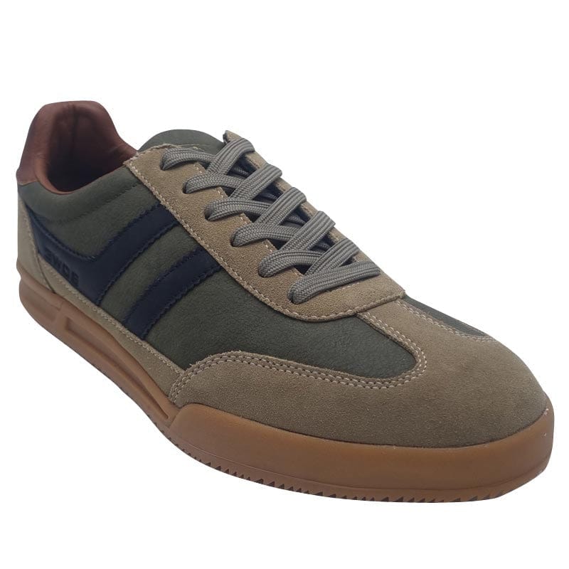 Lloyd & Pryce Mens Tommy Bowe Mens Khaki Green Shoe By Lloyd & Pryce - Zazi