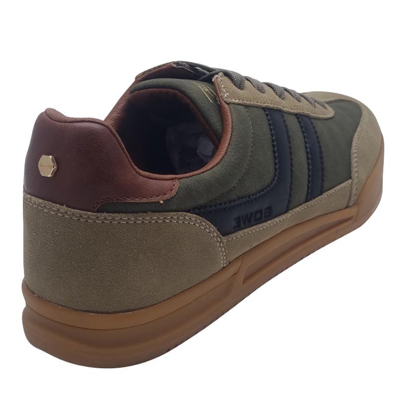 Lloyd & Pryce Mens Tommy Bowe Mens Khaki Green Shoe By Lloyd & Pryce - Zazi