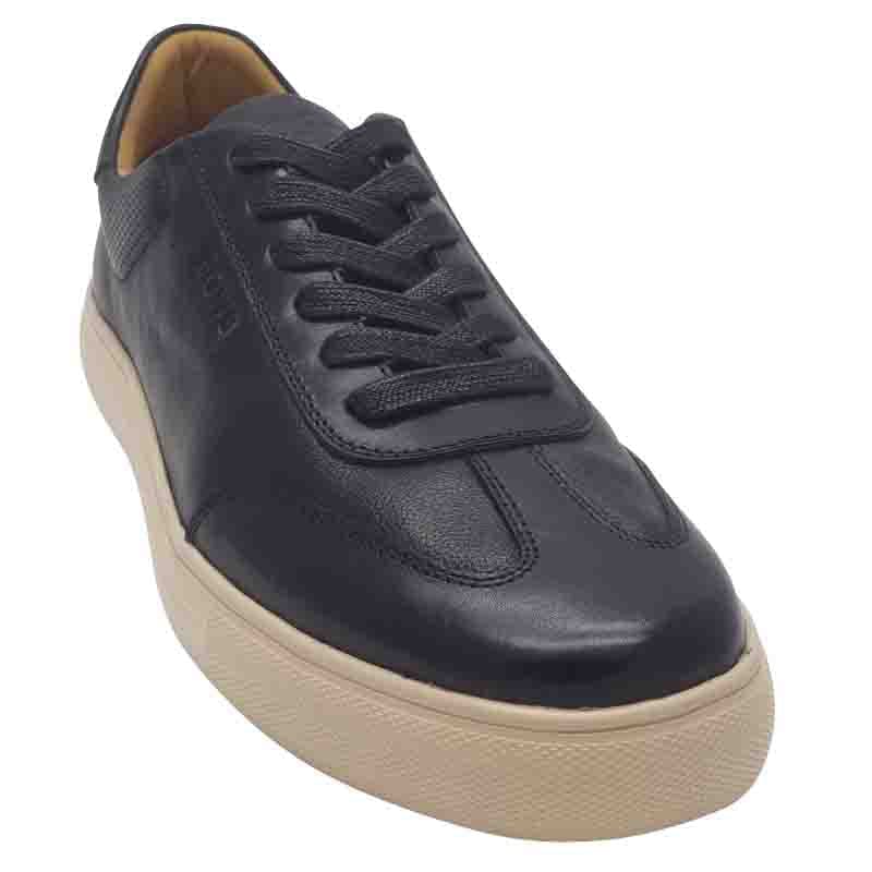 Lloyd & Pryce Mens Tommy Bowe Mens Lace-Up Bootmakers Navy Leather Shoes - Olen