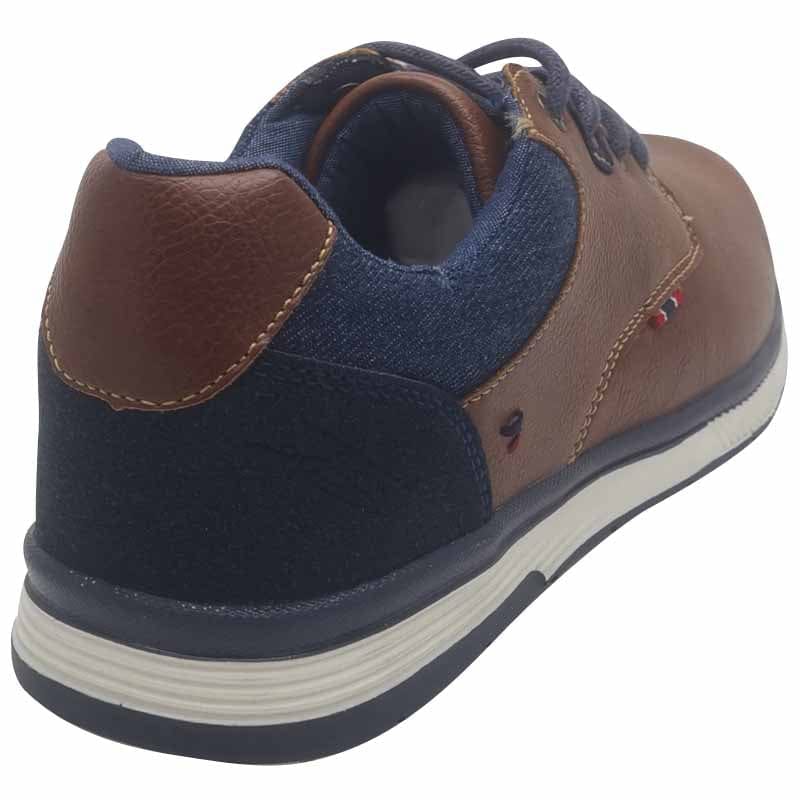 Lloyd & Pryce Mens Tommy Bowe Mens Lace Up Tan Trainer By Lloyd & Pryce - Burger