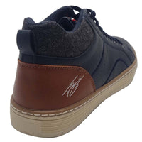Lloyd & Pryce Mens Tommy Bowe Mens Laced Navy Boot By Lloyd & Pryce - Randell