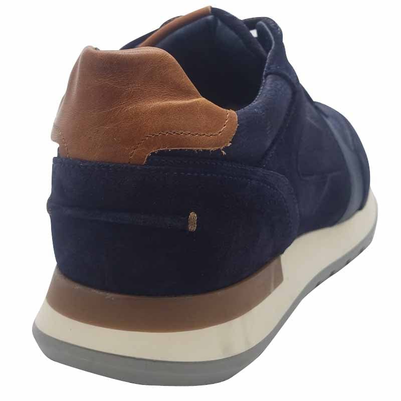 Lloyd & Pryce Mens Tommy Bowe Mens Laced Navy Leather Shoe By Lloyd & Pryce - McCarthy