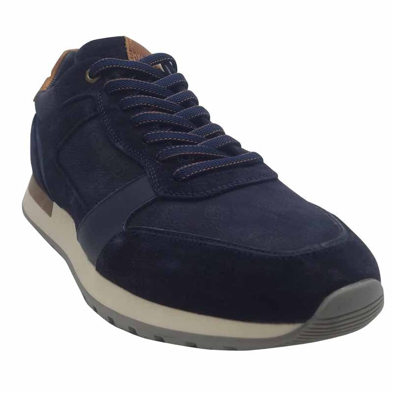 Lloyd & Pryce Mens Tommy Bowe Mens Laced Navy Leather Shoe By Lloyd & Pryce - McCarthy