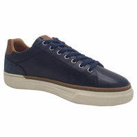 Lloyd & Pryce Mens Tommy Bowe Mens Laced Navy Leather Shoe By Lloyd & Pryce - McCloskey