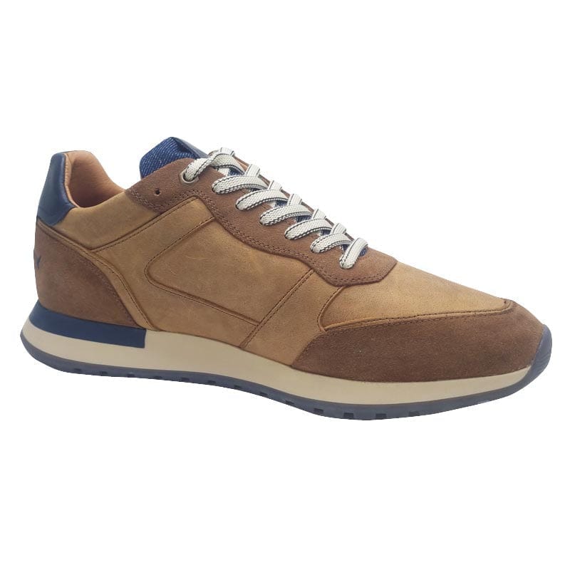 Lloyd & Pryce Mens Tommy Bowe Mens Laced Tan Leather Shoe By Lloyd & Pryce - McCarthy