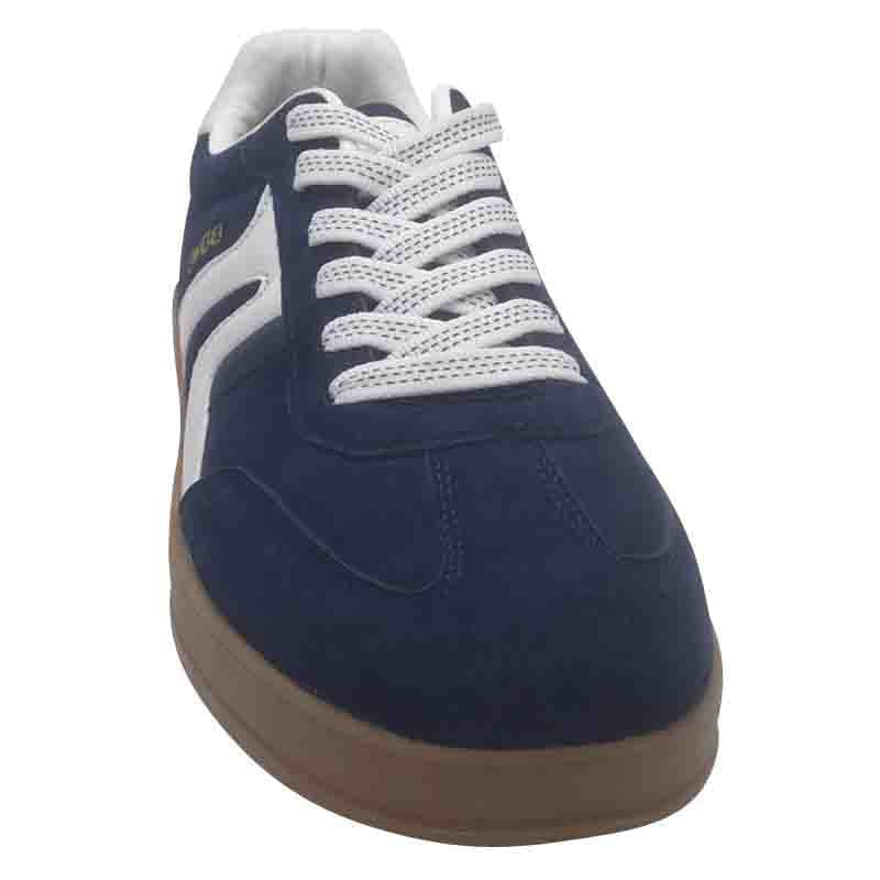 Lloyd & Pryce Mens Tommy Bowe Mens Navy Lace Up Trainer By Lloyd & Pryce -  Burwett