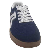Lloyd & Pryce Mens Tommy Bowe Mens Navy Lace Up Trainer By Lloyd & Pryce -  Burwett