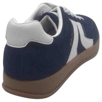 Lloyd & Pryce Mens Tommy Bowe Mens Navy Lace Up Trainer By Lloyd & Pryce -  Burwett