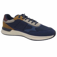 Lloyd & Pryce Mens Tommy Bowe Mens Navy Lace Up Trainer By Lloyd & Pryce - Twenty Five