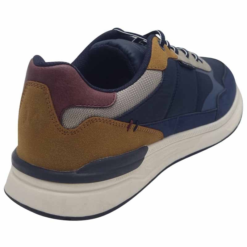 Lloyd & Pryce Mens Tommy Bowe Mens Navy Lace Up Trainer By Lloyd & Pryce - Twenty Five