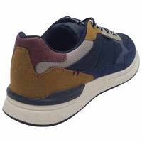 Lloyd & Pryce Mens Tommy Bowe Mens Navy Lace Up Trainer By Lloyd & Pryce - Twenty Five