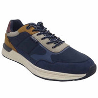 Lloyd & Pryce Mens Tommy Bowe Mens Navy Lace Up Trainer By Lloyd & Pryce - Twenty Five