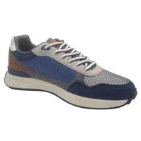 Lloyd & Pryce Mens Tommy Bowe Mens Navy Lace Up Trainer By Lloyd & Pryce -  Wallis