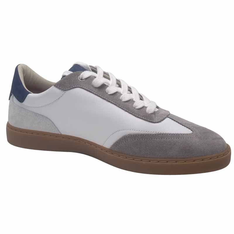Lloyd & Pryce Mens Tommy Bowe White Lace Up Trainer By Lloyd & Pryce -  Tizzano