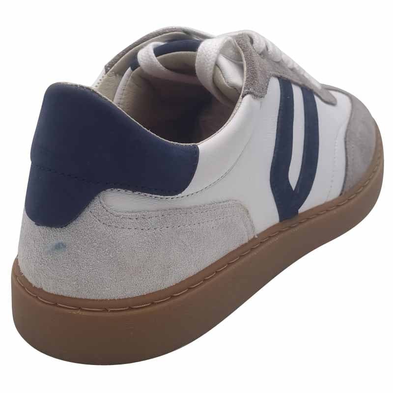 Lloyd & Pryce Mens Tommy Bowe White Lace Up Trainer By Lloyd & Pryce -  Tizzano
