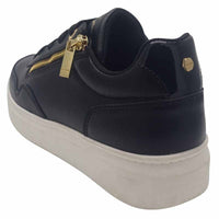 Lloyd & Pryce Womens Tommy Bowe Black Leather Laced Shoe By Llyod & Pryce - Scarratt