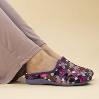 Lunar Womens Lunar Purple Womens Slipper - Crackle - KLA096PP