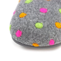 Lunar Womens Lunar Women's Grey Mule Slipper - Peanut - KLA221