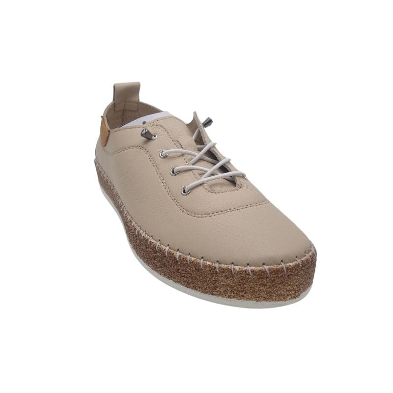 Lunar Womens Lunar Womens Beige Plimsoll Shoes - Evie