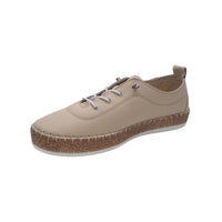 Lunar Womens Lunar Womens Beige Plimsoll Shoes - Evie
