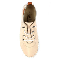 Lunar Womens Lunar Womens Beige Plimsoll Shoes - St. Ives