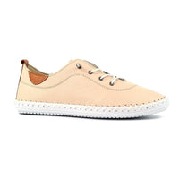 Lunar Womens Lunar Womens Beige Plimsoll Shoes - St. Ives