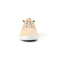 Lunar Womens Lunar Womens Beige Plimsoll Shoes - St. Ives