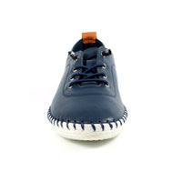 Lunar Womens Lunar Womens Navy Plimsoll Shoes - St. Ives