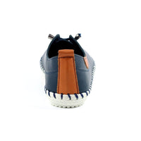 Lunar Womens Lunar Womens Navy Plimsoll Shoes - St. Ives