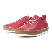 Lunar Womens Lunar Womens Pink Plimsoll Shoes - Evie