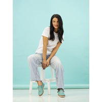 Lunar Womens Lunar Womens Turquoise Slip On Evie Leather Plimsoll - FLE050
